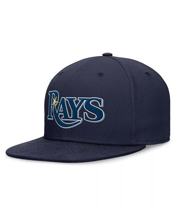 

Мужская темно-синяя кепка Tampa Bay Rays Evergreen Performance Fitted Nike