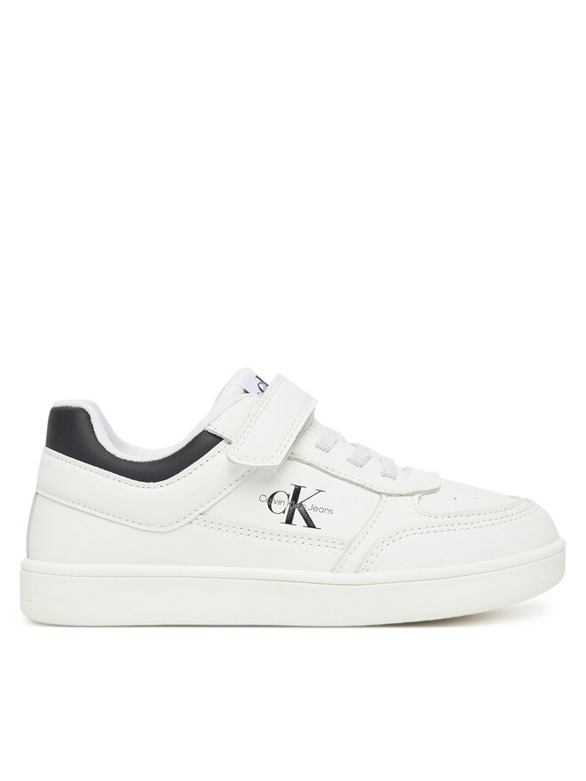 

Кроссовки Low Cut Lace-Up/ Velcro Sneaker V1X9-82077-1355 S Calvin Klein Jeans, белый