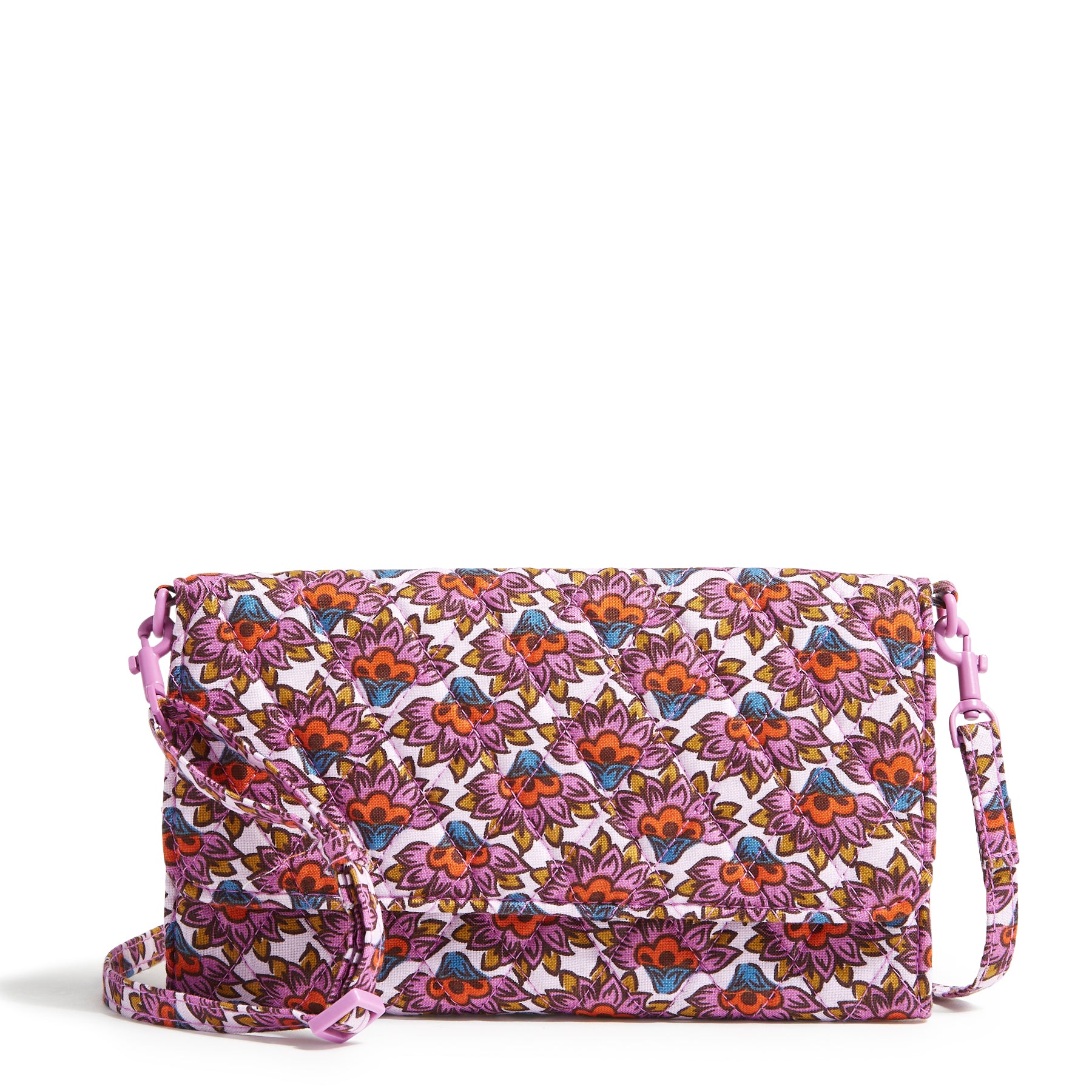 

Аутлет Хлопковый Кошелек Через Плечо Vera Bradley, цвет scaevola fan