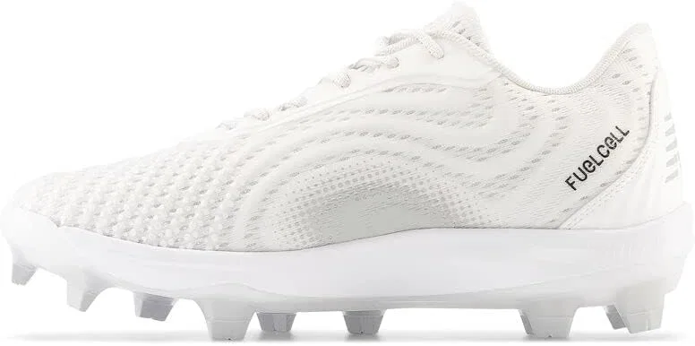 Мужские бейсбольные кроссовки New Balance FuelCell 4040 V7 с формованной подошвой, Optic White Rain Cloud — фото 2