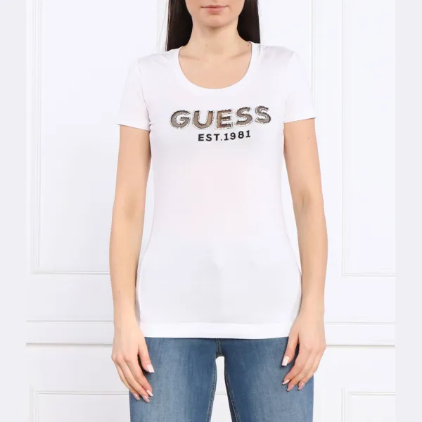 

Футболка стандартного кроя Guess, белый