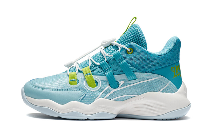 

Детские баскетбольные кроссовки GS Low-top Blue Lining Young