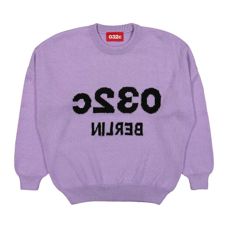 

Свитер 032C Selfie Sweater, фиолетовый