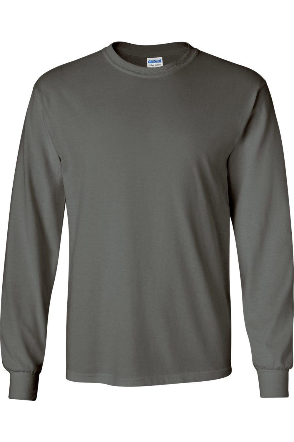 

Футболка с длинным рукавом Gildan Ultra Cotton, цвет charcoal
