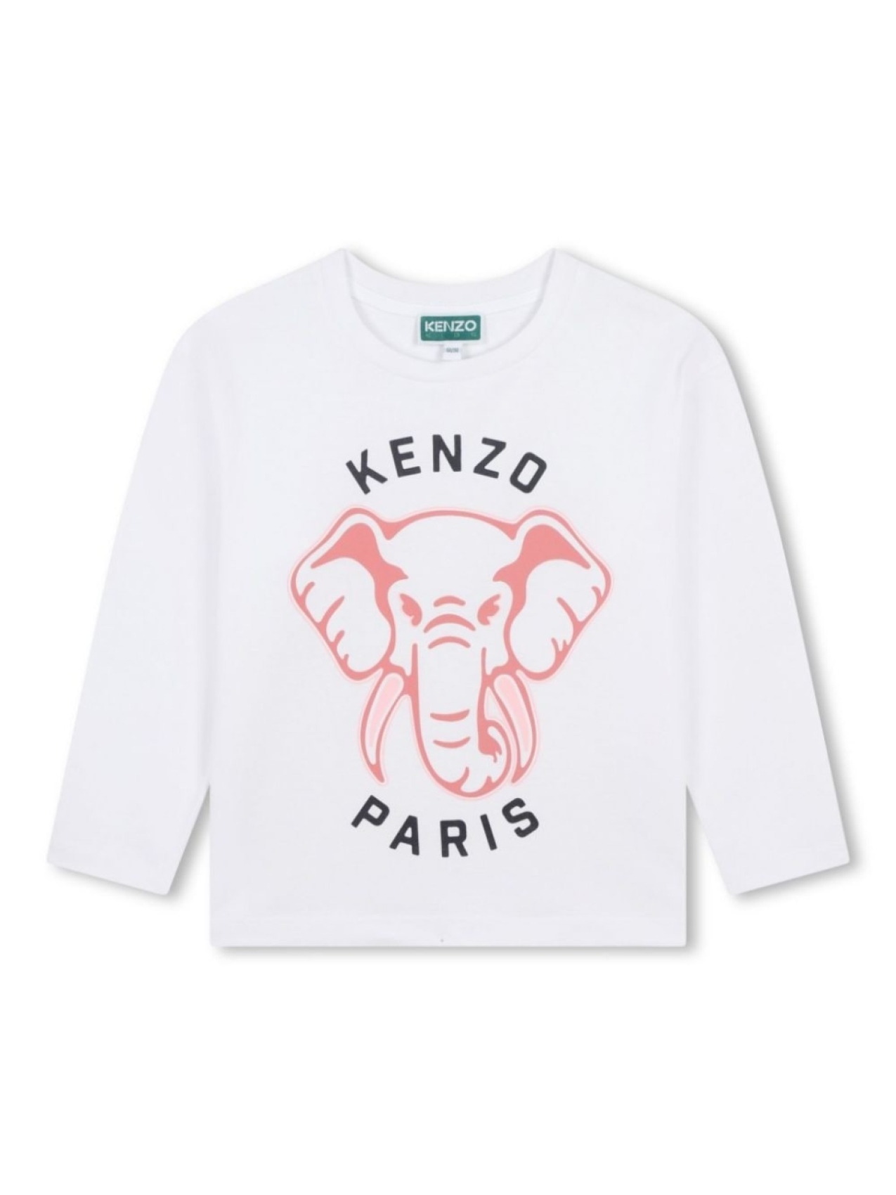 

Kenzo Kids рубашка с логотипом, белый