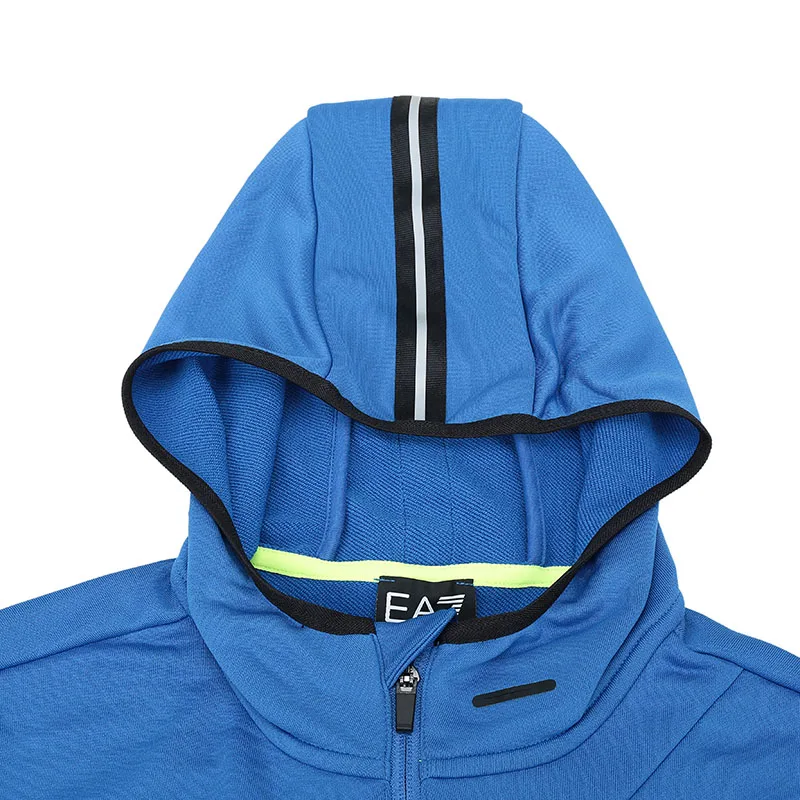 EMPORIO ARMANI Куртка мужская синяя — фото 4