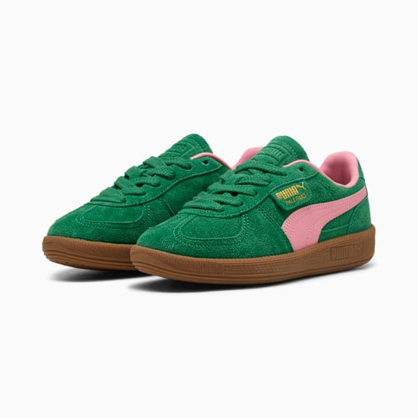 Кроссовки для больших детей Palermo Puma, зеленый — фото 2