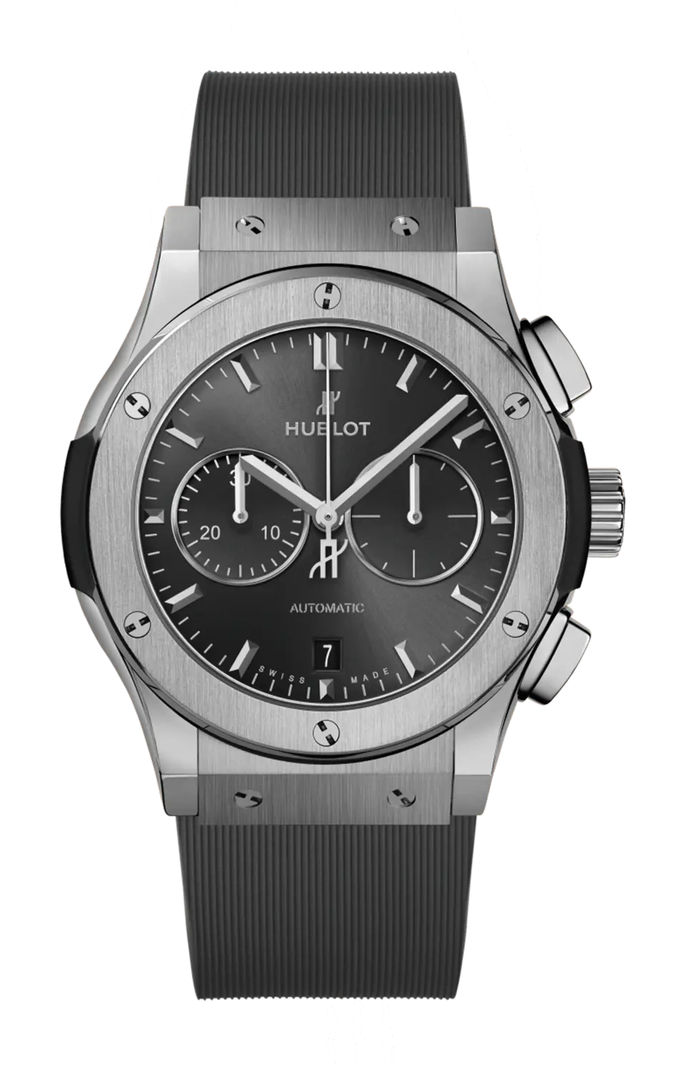 

Часы classic fusion racing grey chronograph titanium Hublot