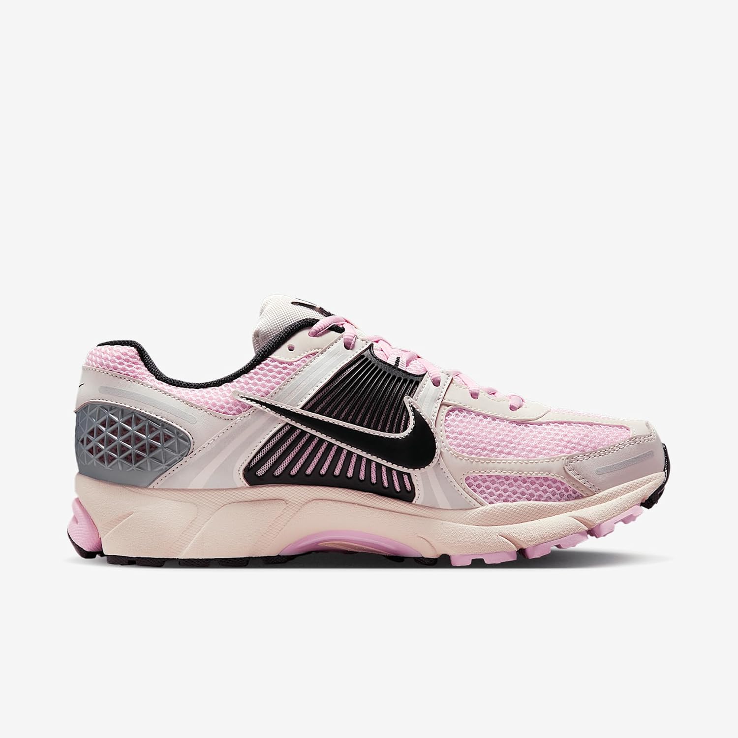 Мужские кроссовки Nike Zoom Vomero 5, черный/розовый — фото 3