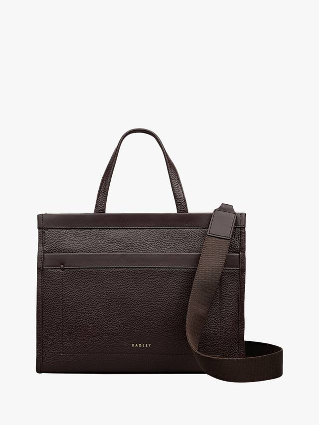 

Маленькая кожаная сумка Alba Place Radley, Dark Oak