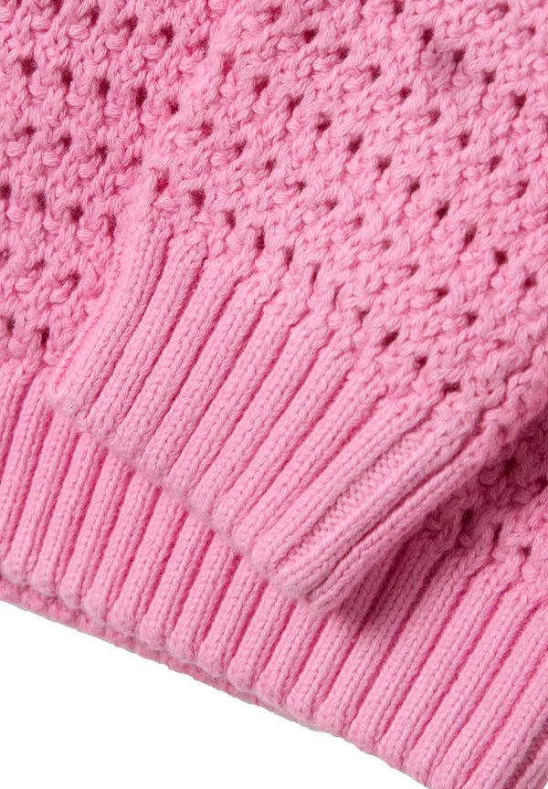 Джемпер с градиентным переходом цвета и ажурным узором Ovs, Pink — фото 4
