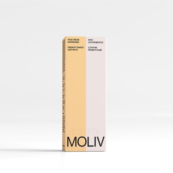Крем для лица Moliv — Питательный с живыми пробиотиками, 30 мл — фото 2