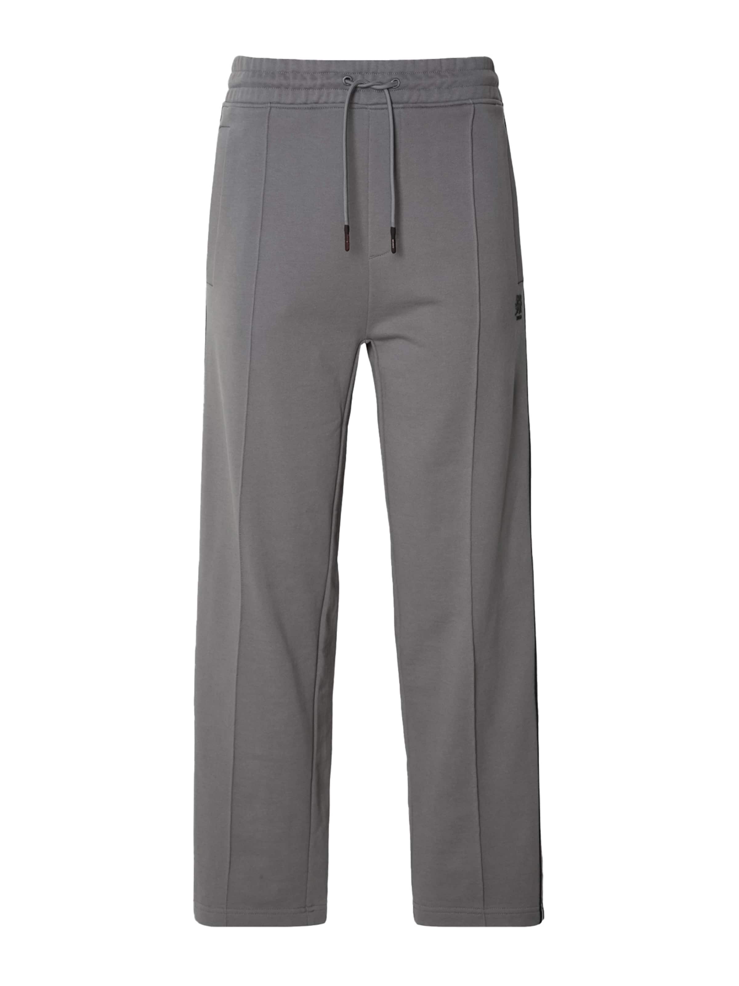 

HUGO Штаны свободного кроя 'Dishorte' в сером цвете