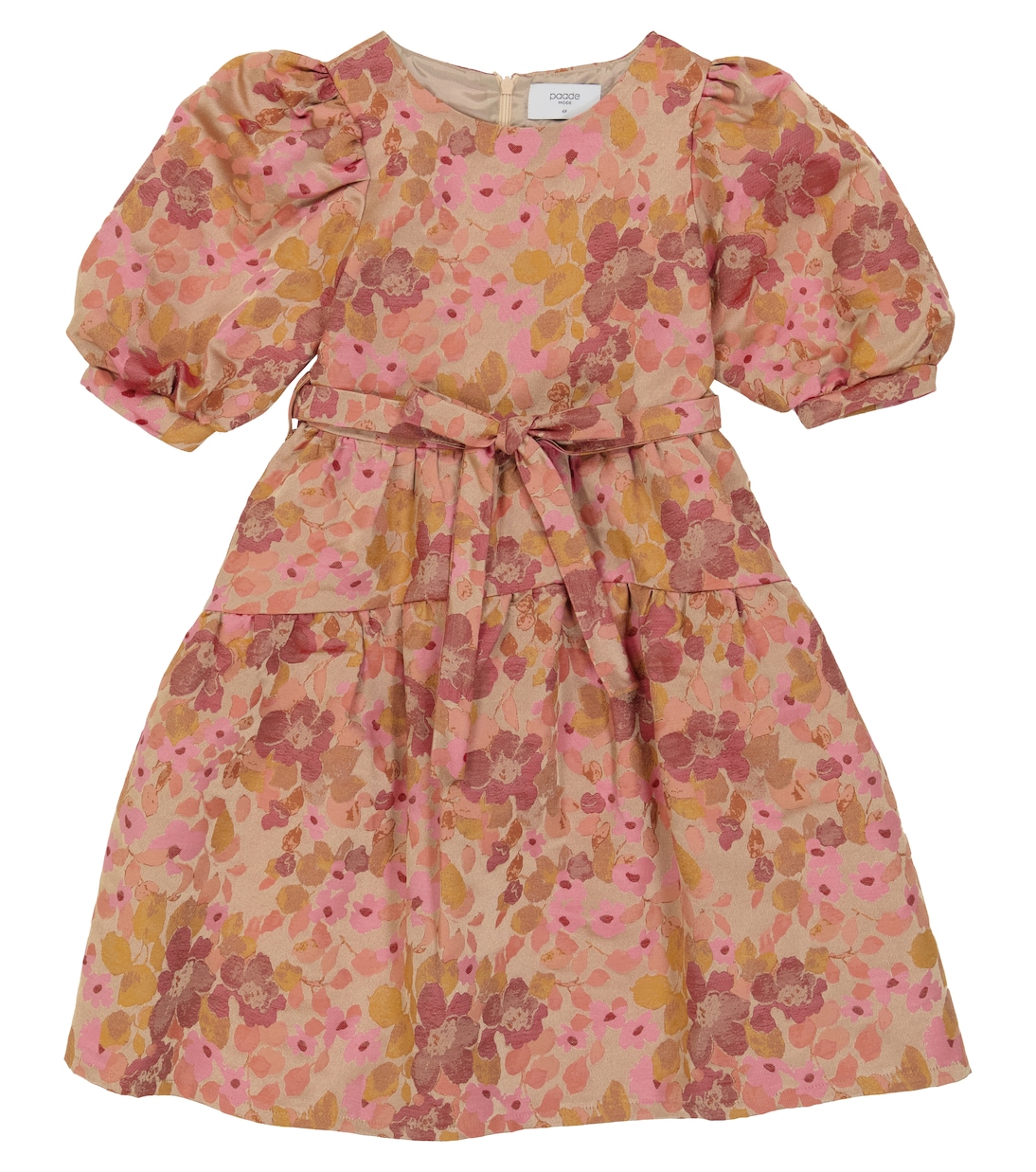 

Платье из хлопковой смеси с цветочным принтом Paade Mode, Schisandra Pink