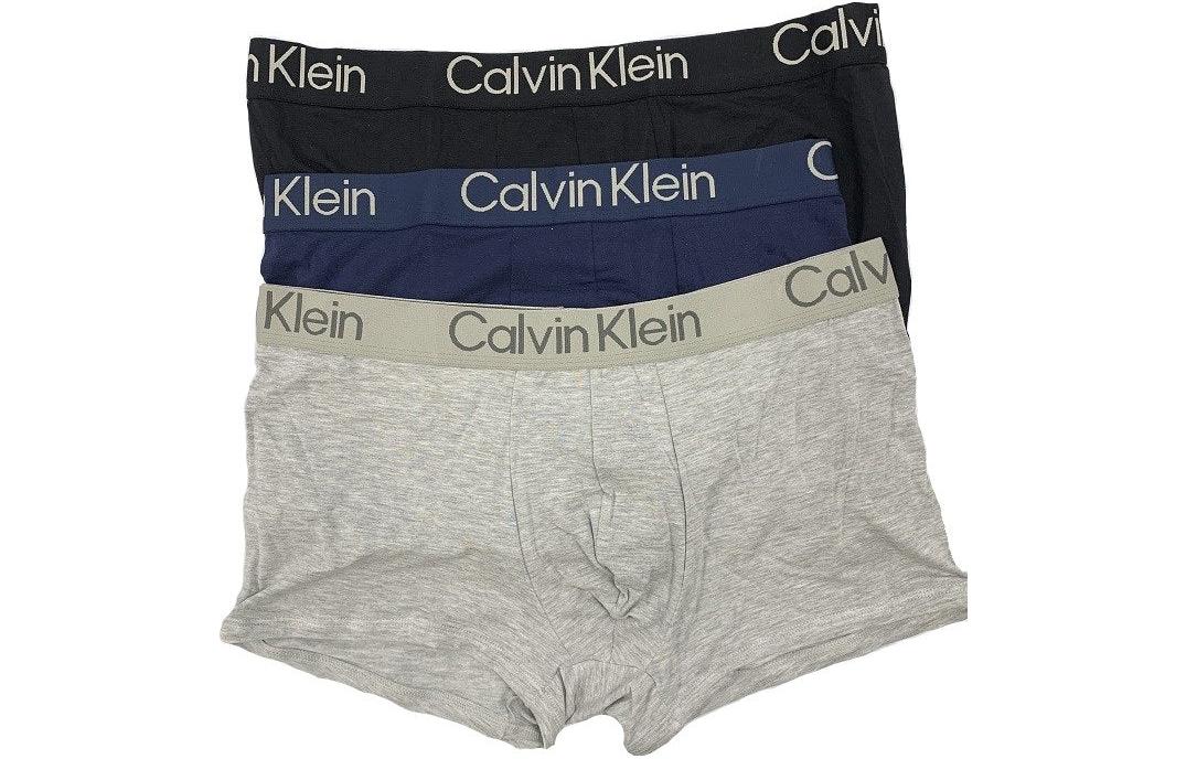 

Мужские шорты-боксеры Calvin Klein, цвет 3 Pack (Black, Blue and Gray)