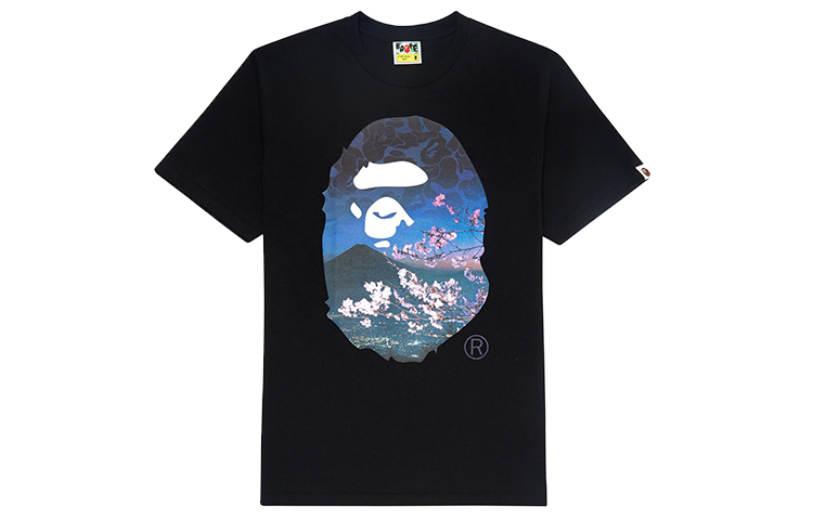 

Футболка серии Ape Head унисекс A Bathing Ape, белый