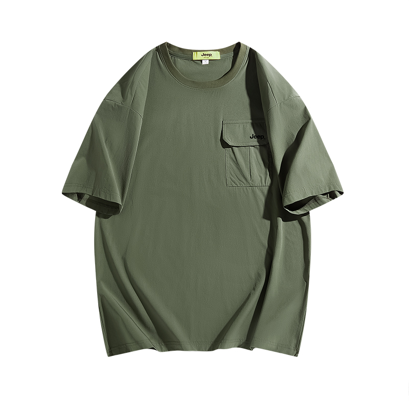 

Футболка с коротким рукавом унисекс Jeep, зеленый