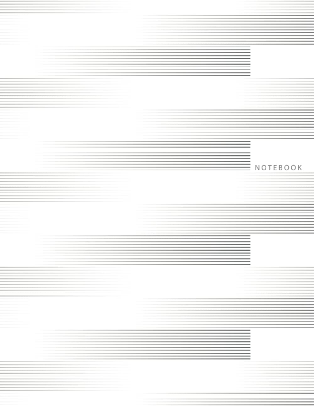 

Notebook (8.5 x 11 inches) - 100 Pages - Graphic cover: Daily notebook and writing (Independently published)