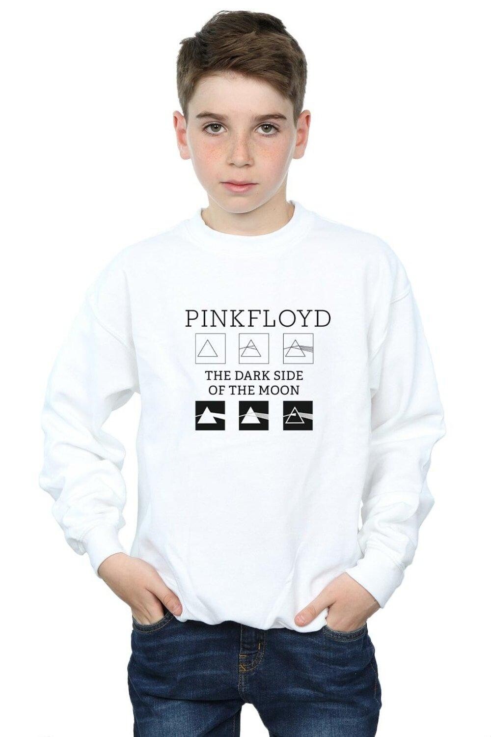 

Толстовка Pyramid Trio Pink Floyd, белый