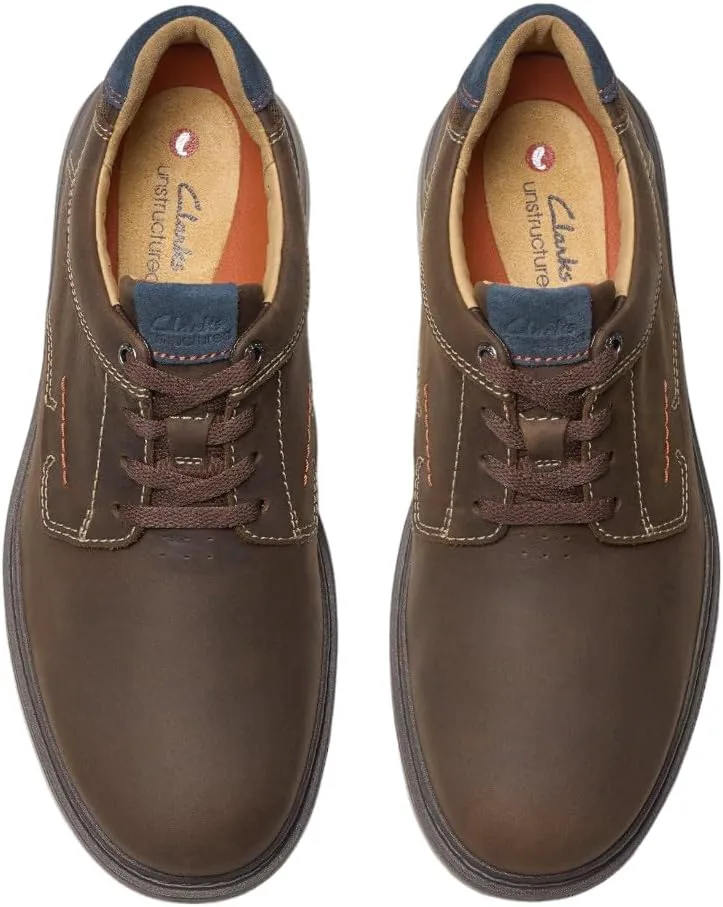 Мужские оксфорды Clarks Un Briley Pace, коричневый — фото 3