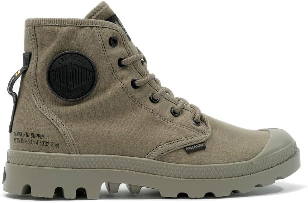 Ботинки Palladium Unisex Pampa Hi HTG Supply, темно-зеленый — фото 3