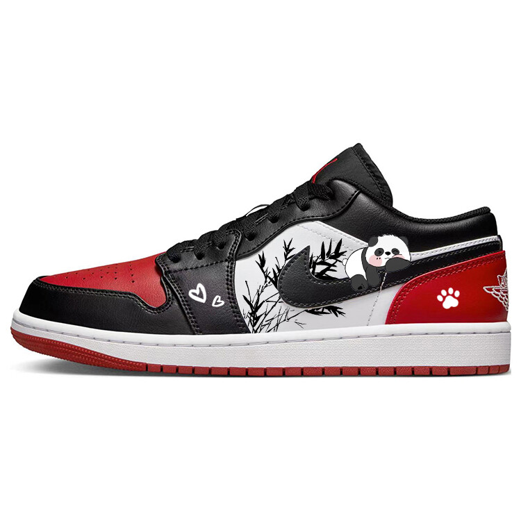 

Баскетбольные кроссовки Air 1 Vintage женские с низким верхом, черный/белый Jordan