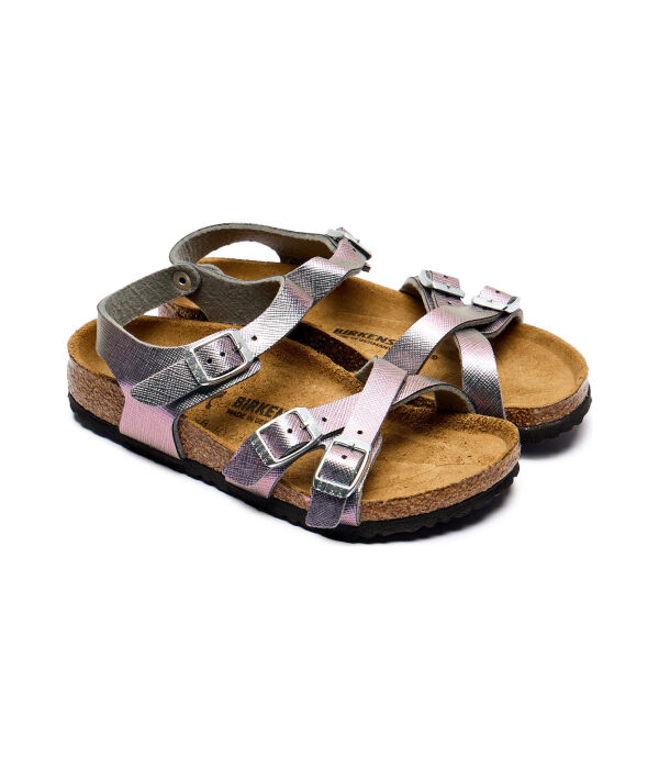 Сандалии из сафьяновой кожи Kumba Birkenstock, мультиколор — фото 2