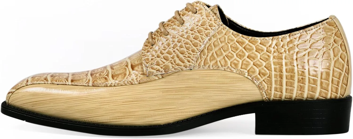 

Amali Harvey Fashion Мужская обувь Оксфорды с экзотической кожей крокодила с шнуровкой для мужчин