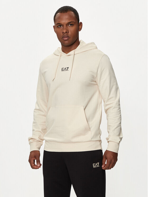 

Толстовка regular fit Ea7 Emporio Armani, бежевый