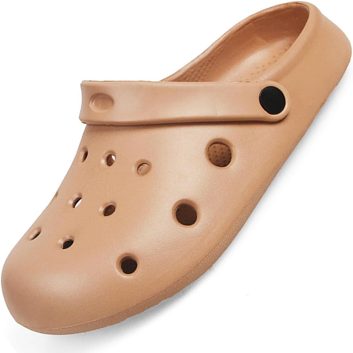 

Садовые сабо для женщин и мужчин, противоскользящая обувь, шлепанцы, сандалии-мюли, классические тапочки для носки вне дома, повседневная обувь, нескользящая, с воздушной подушкой и толстой подошвой Shuyo, коричневый