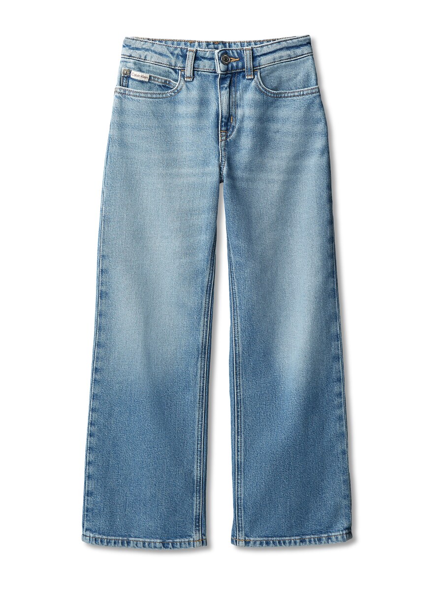 

Джинсы с широкими штанинами Calvin Klein Jeans, Blue Denim