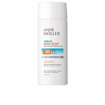 

Anne Moller Aqua Non Stop Sport Солнцезащитный лосьон для лица Spf30+ 75 мл, Anne Moller