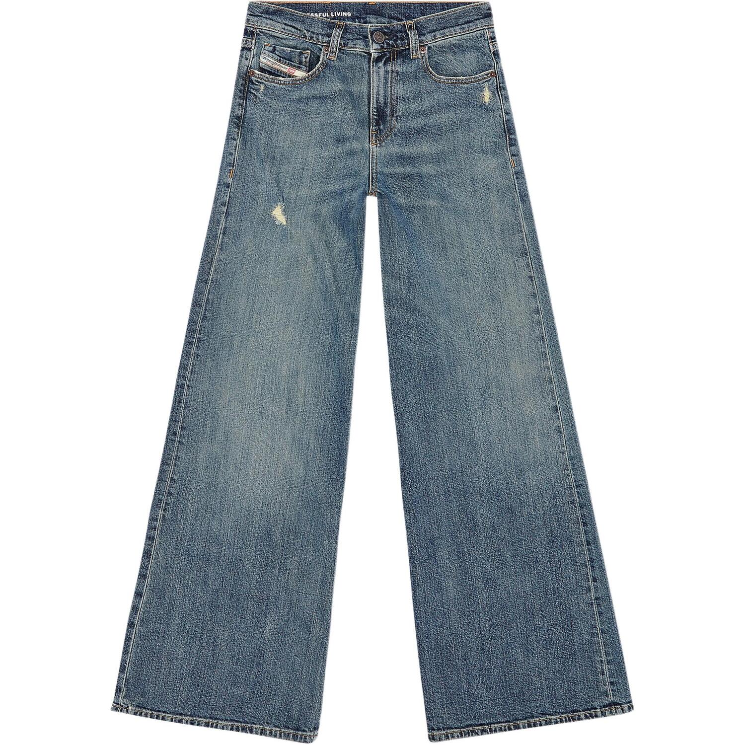 

Джинсы 1978 d akemi расклешенные DIESEL, синий