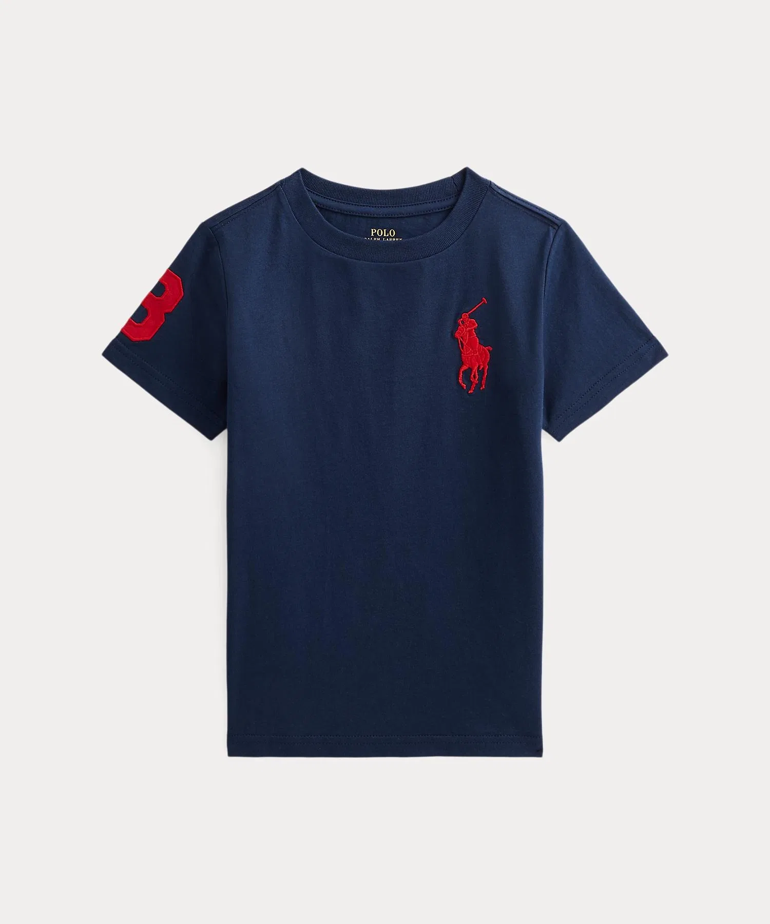 Детская футболка POLO RALPH LAUREN CHILDRENSWEAR с коротким рукавом — фото 2