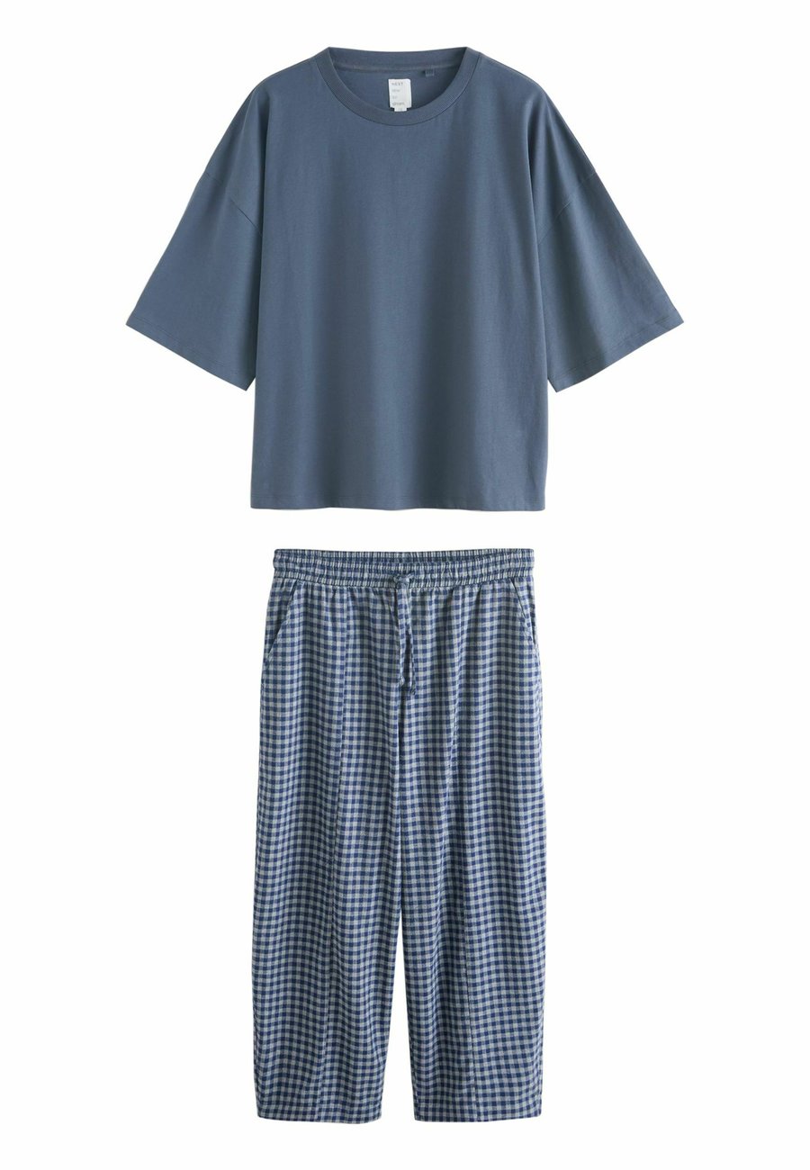 

Пижамный комплект Next TALL SET, Navy Gingham/Blue