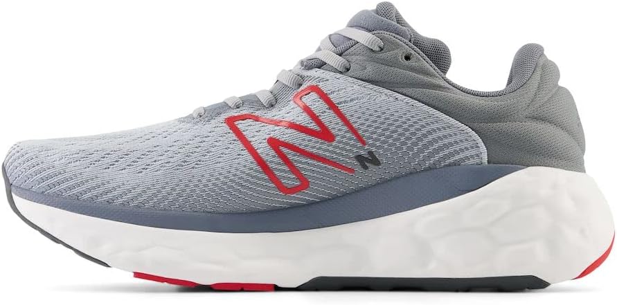 Мужские кроссовки для бега New Balance Fresh Foam X 840 V1, красный/серый — фото 2