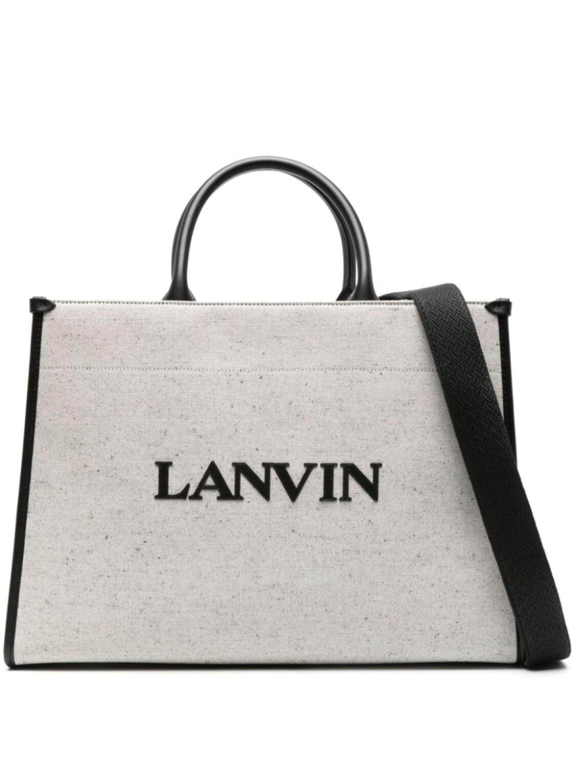 

Lanvin сумка-тоут In&Out среднего размера, нейтральный цвет