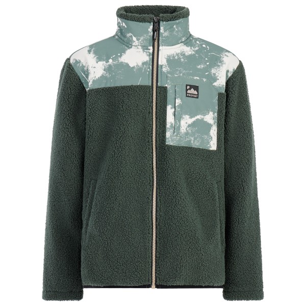 

Детская флисовая куртка prtbento с застежкой-молнией Protest, зеленый