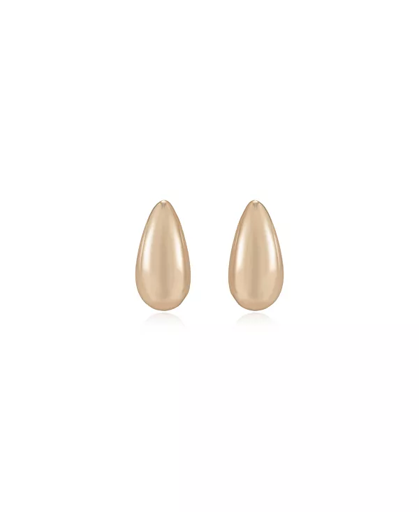 

Золотые серьги-капли, покрытые 18-каратным золотом Ettika, gold