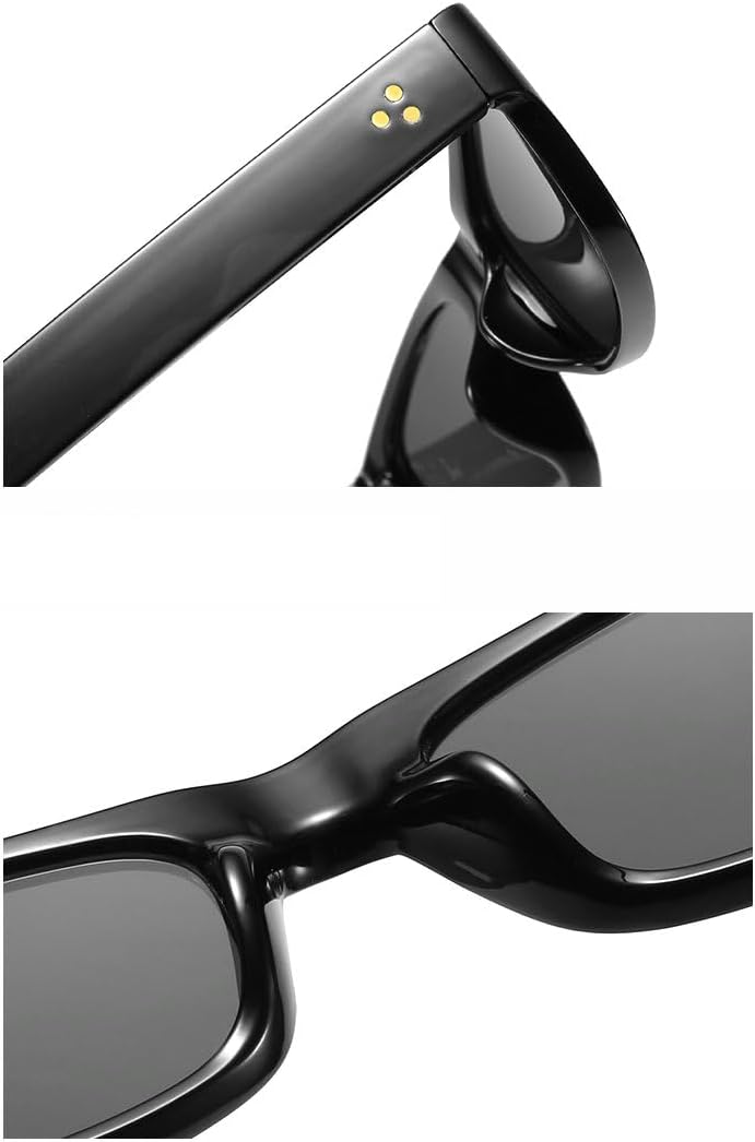 

Солнцезащитные очки Willochra в винтажном прямоугольном стиле, модные квадратные, разноцветные, в стиле ретро, ​​женские, с защитой от ультрафиолета UV400 и светопропусканием F27, Black