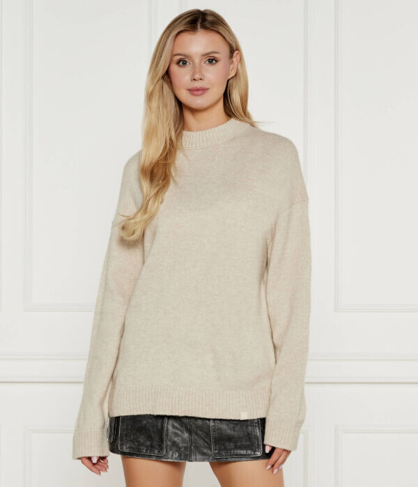 

Свитер Calvin Klein Jeans Loose Fit, бежевый
