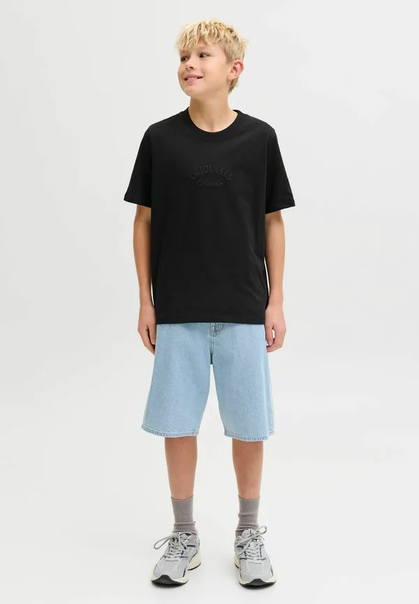 Футболка с принтом Jack & Jones Junior, Black