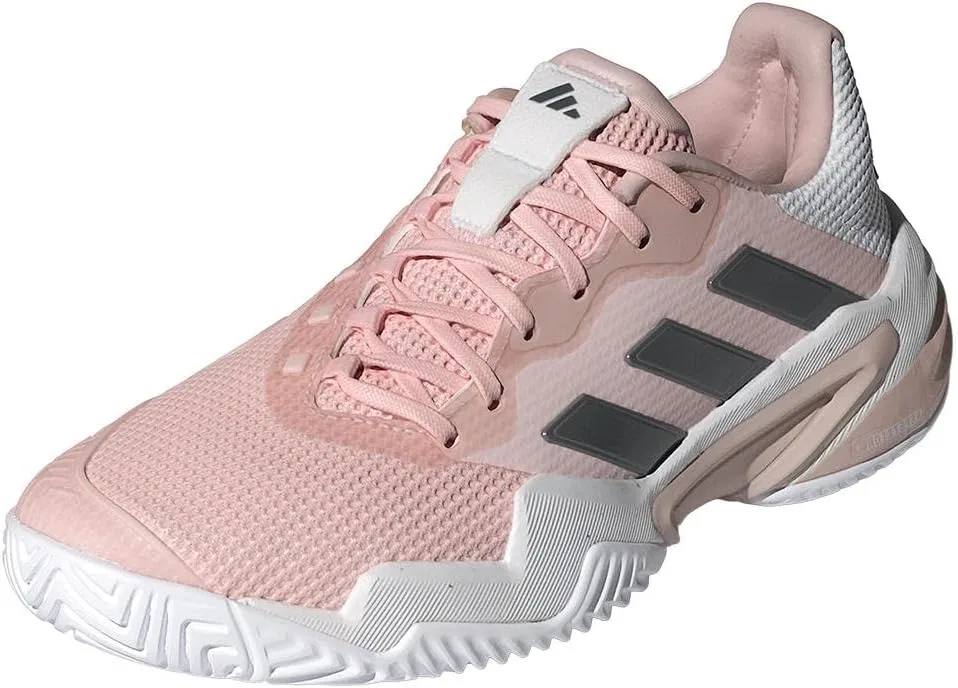 Кроссовки теннисные Adidas Barricade 13, Sandy Pink/Grey/Sandy Pink Metallic — фото 2