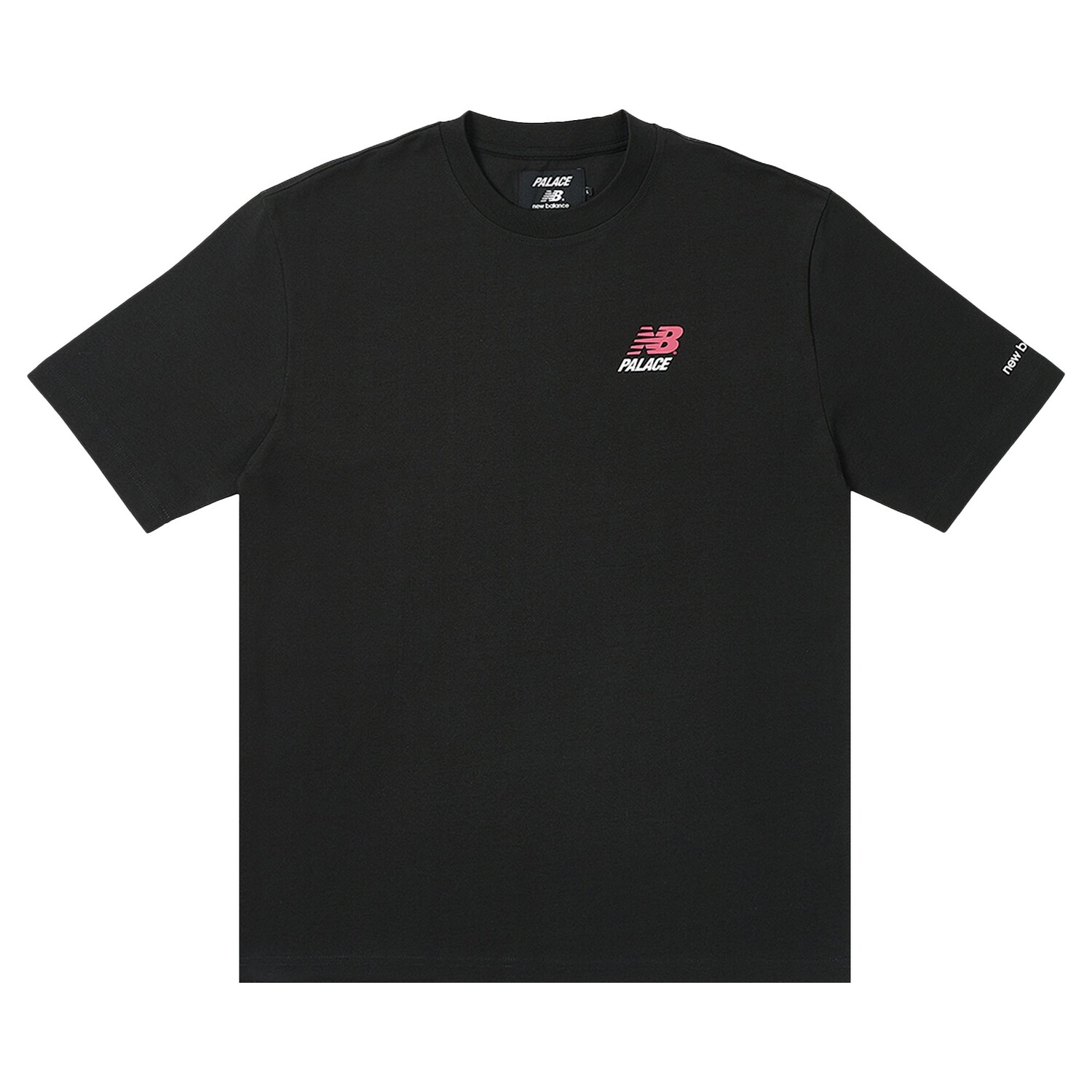 

Футболка Palace x New Balance с логотипом, черная, Черный, Футболка Palace x New Balance с логотипом, черная