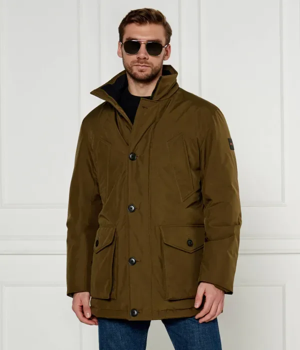 Куртка Осиас regular fit Boss Orange, оливково-зеленый — фото 3