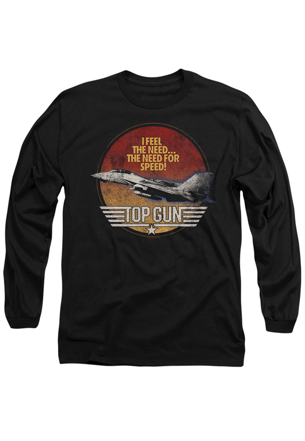 

Топ с длинными рукавами TOP GUN FIGHTER Cotton Soul, черный