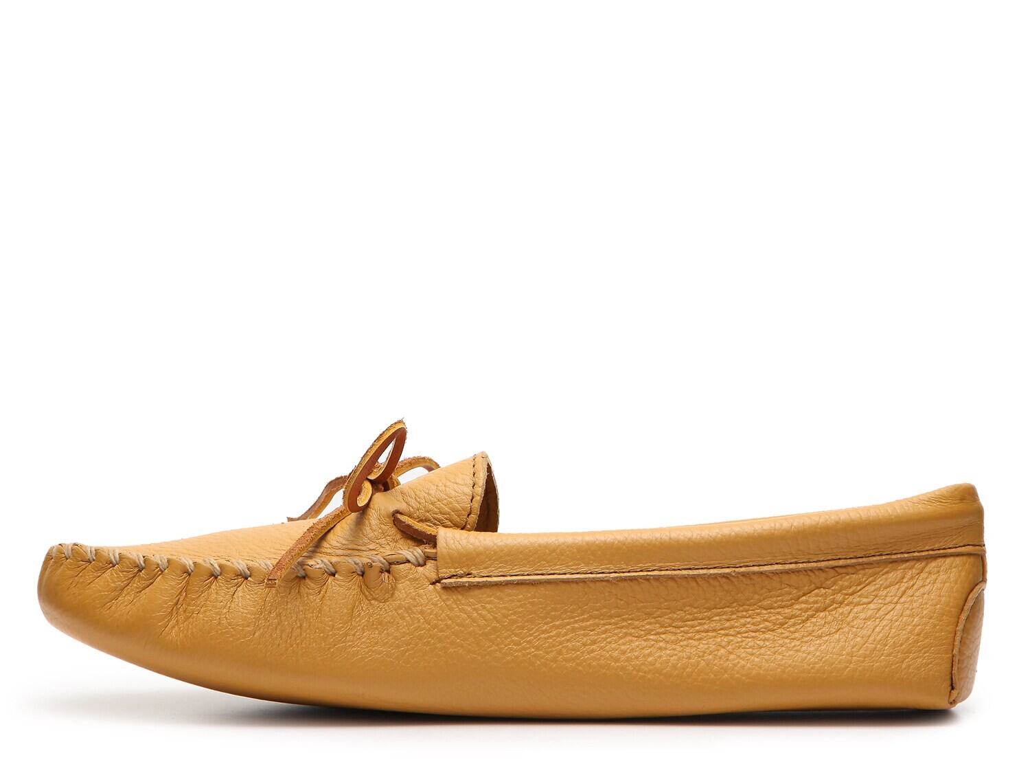 Тапочки-мокасины Minnetonka с двойной мягкой подошвой, рыжевато-коричневый — фото 3
