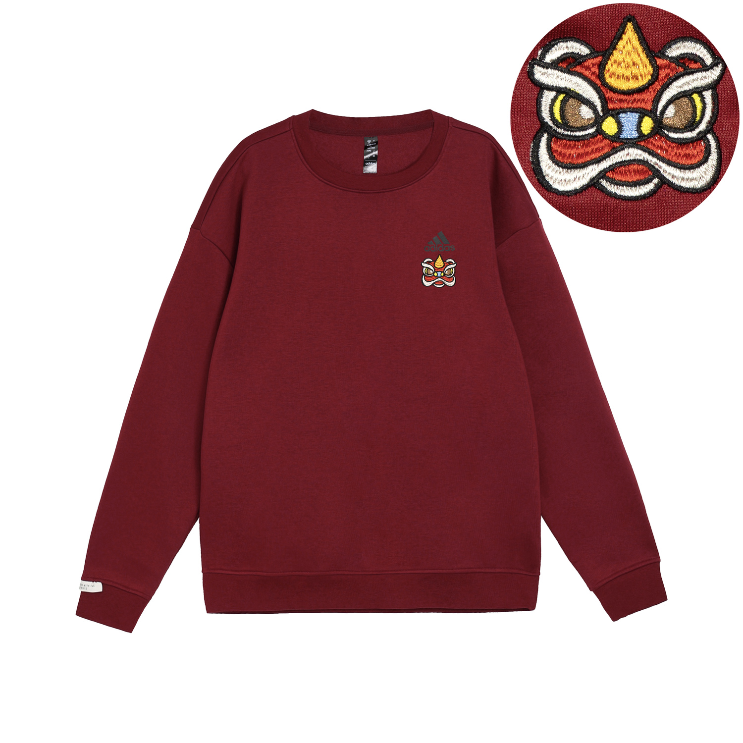 

Adidas Невероятный свитшот Unisex красный