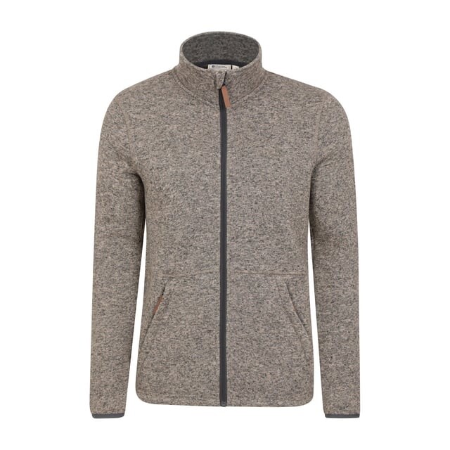 

Мужская флисовая куртка Idris III на молнии Mountain Warehouse, бежевый