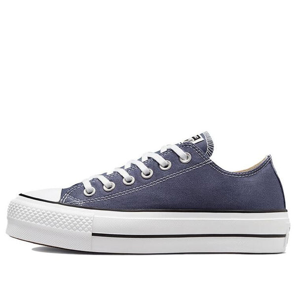 Кроссовки chuck taylor all star lift low 'purple white' Converse, синий